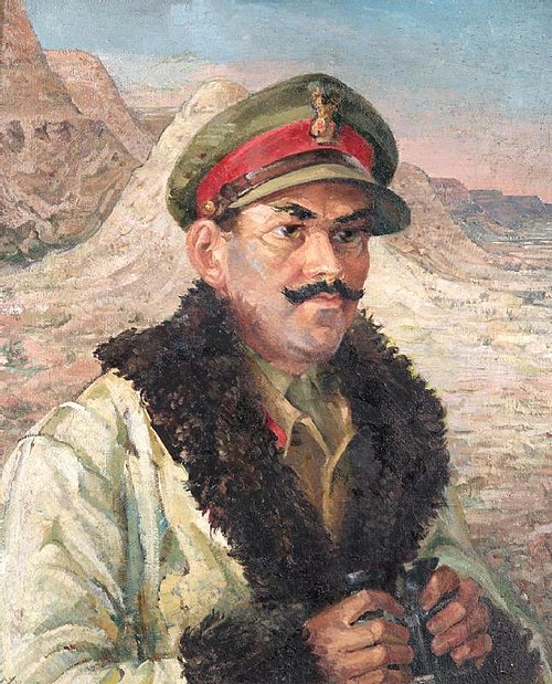 Brigadier L. Howard-Jones, OBE, Royal Electrical and Mechanical Engineers, 8th Army (1942–1943), 1943, Ray Howard-Jones
