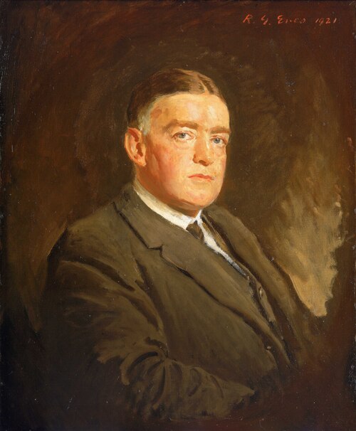 Sir Ernest Henry Shackleton, 1874-1922, 1921, Reginald Grenville Eves