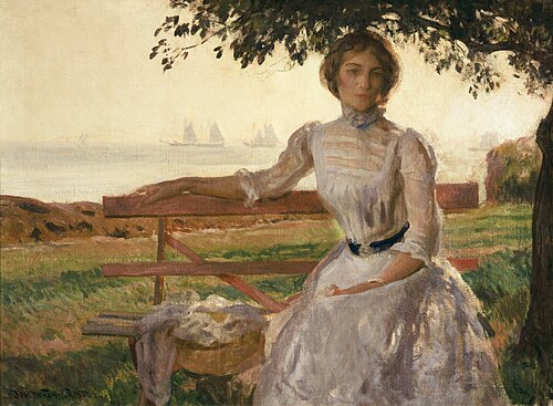 Mrs. Ernest Major, 1902, Joseph DeCamp