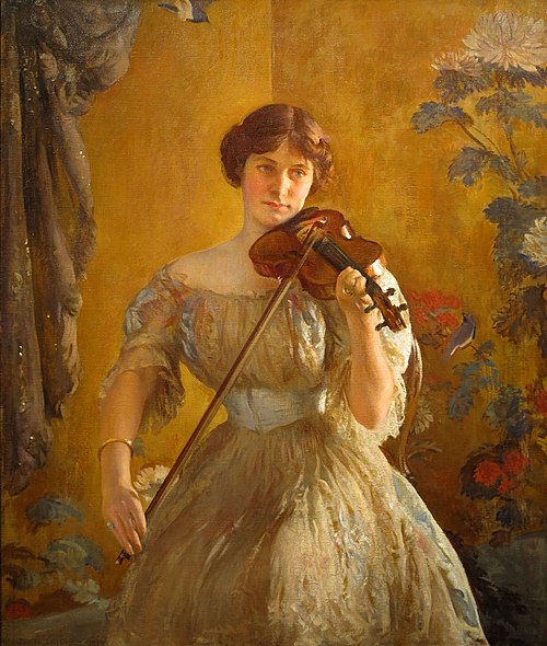 The Kreutzer Sonata (The Violinist II), 1912, Joseph DeCamp