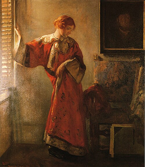 The Window Blind, 1921, Joseph DeCamp