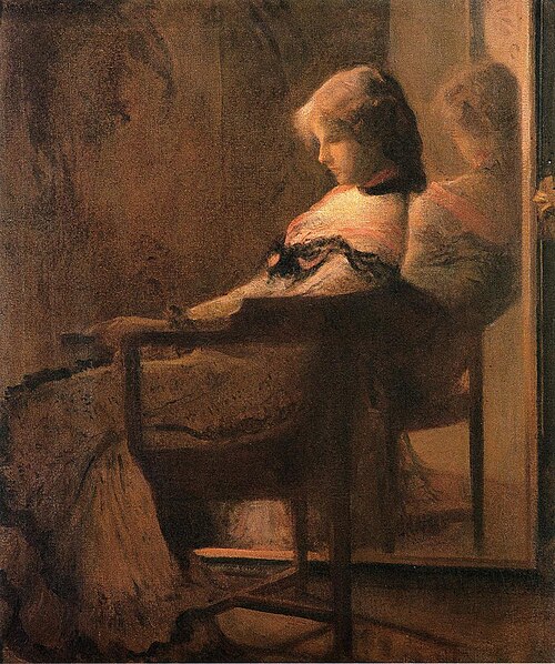 Reflections arrengement, 1890, Joseph DeCamp
