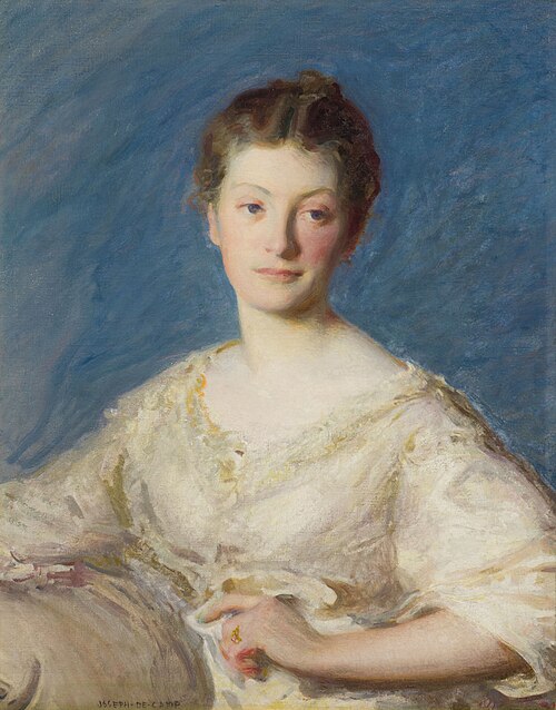 Portrait of a Young Lady, 1896, Joseph DeCamp