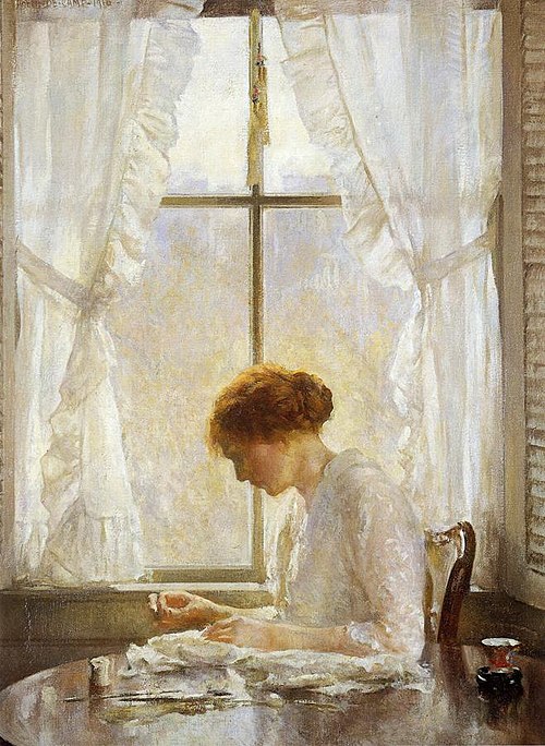 The Seamstress, 1916, Joseph DeCamp