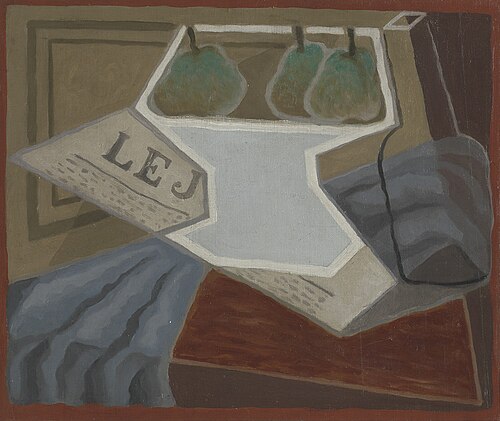 Compotier, 1925, Juan Gris