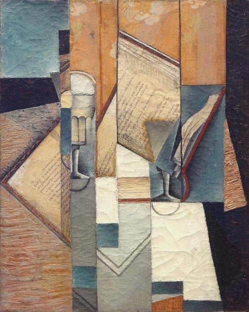 Le livre, 1913, Juan Gris