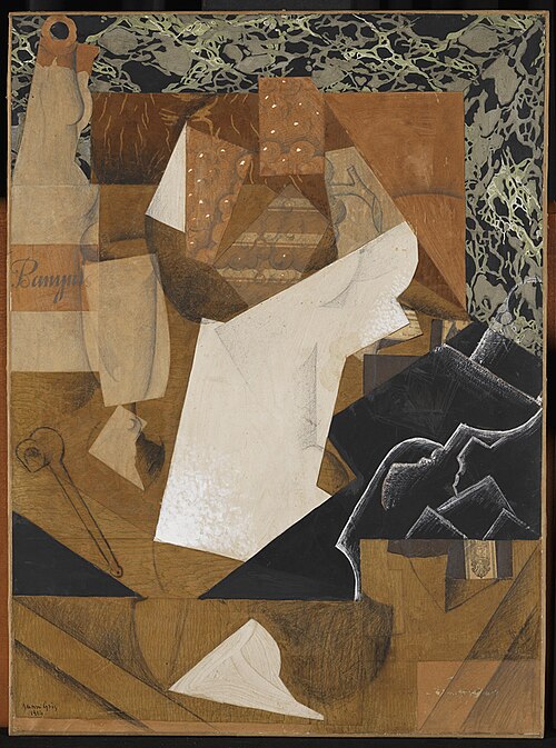 Stilleben mit Trauben, 1914, Juan Gris