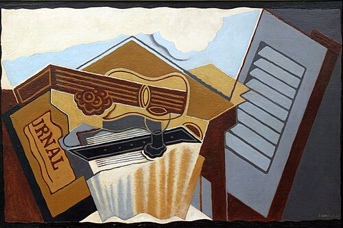 Le nuage blanc, 1921, Juan Gris