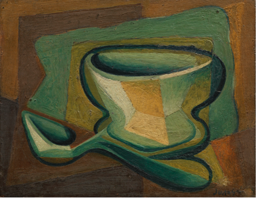 BOL ET CUILLÈRE, 1923, Juan Gris