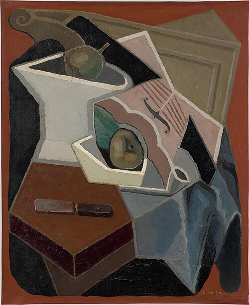 Violin and Fruit Dish, 1925, Juan Gris