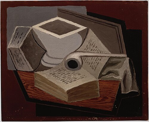 The Open Book, 1925, Juan Gris
