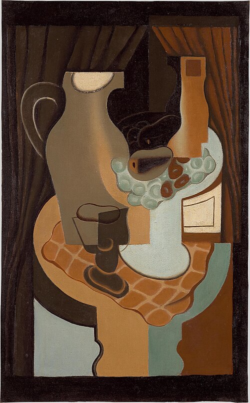 Pitcher and Fruit Bowl, 1921, Juan Gris