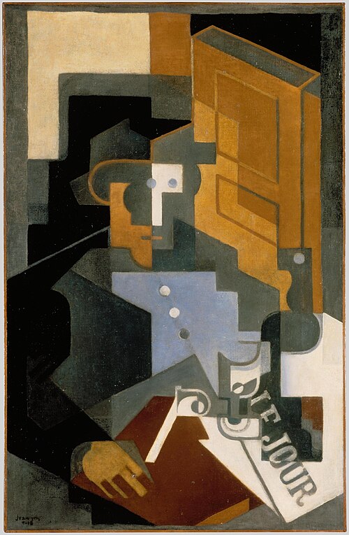 Man from Touraine, 1918, Juan Gris