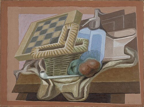 Panier et siphon, 1925, Juan Gris