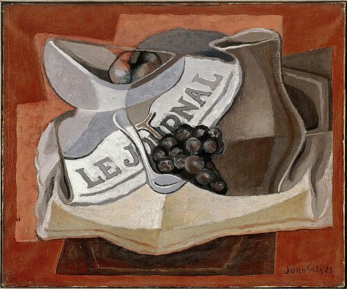 La grappe de raisins, 1925, Juan Gris
