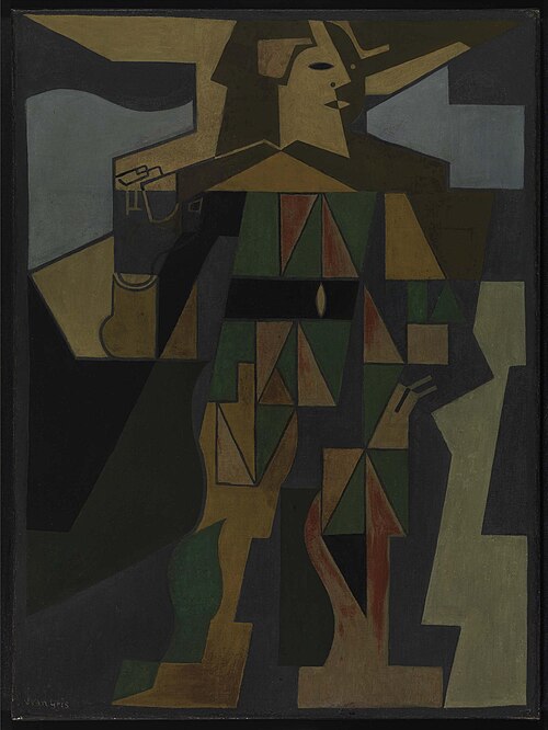 Arlequin, 1918, Juan Gris