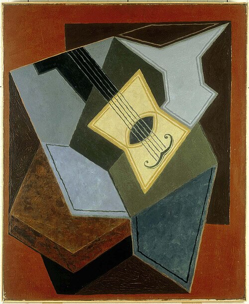 Guitar and Fruit Bowl, 1920, Juan Gris