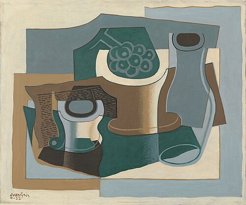 Compotier et carafe, 1922, Juan Gris