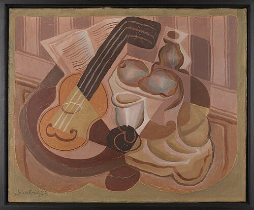 Le guéridon, 1923, Juan Gris