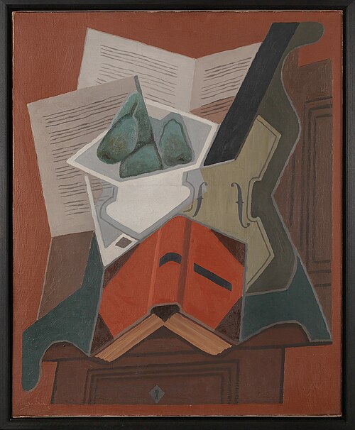 Le livre rouge, 1925, Juan Gris