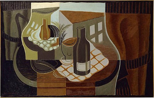 Le guéridon devant la fenêtre, 1921, Juan Gris