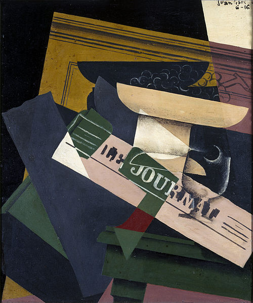 Les raisins, 1916, Juan Gris
