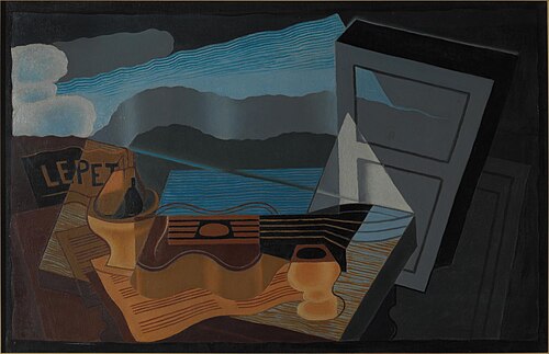 La Vue sur la baie, 1921, Juan Gris