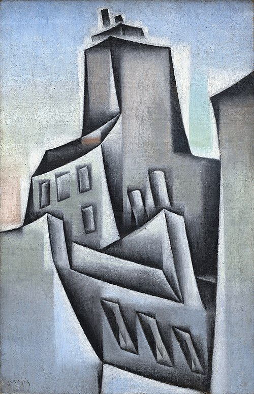 Houses in Paris, 1911, Juan Gris