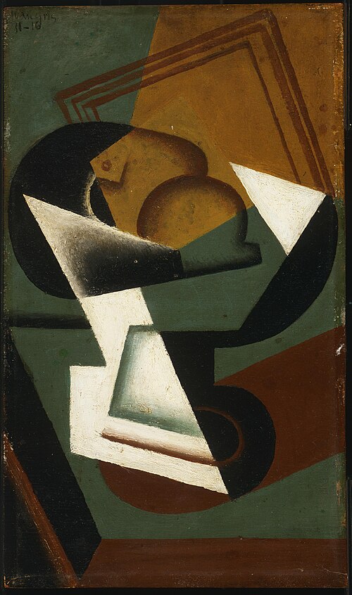 Dish of Fruit, 1916, Juan Gris