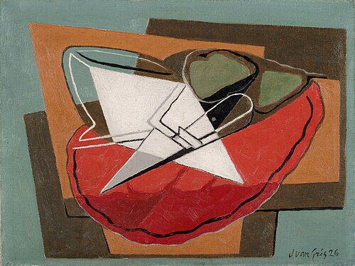 Knife, 1926, Juan Gris