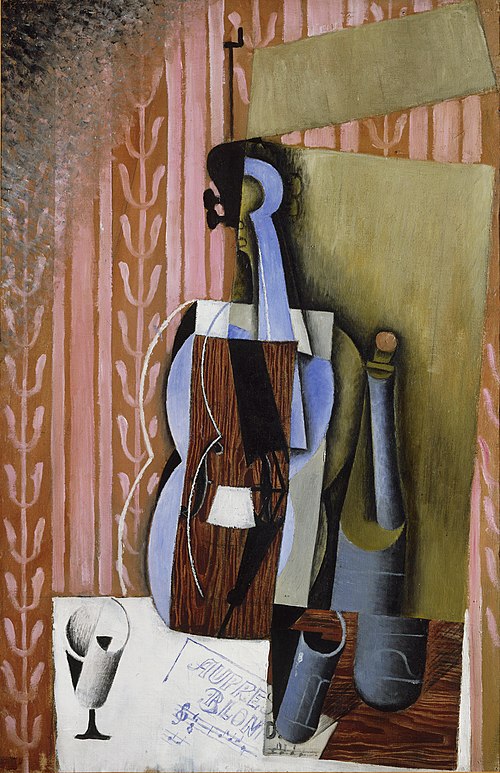 Violin, 1913, Juan Gris