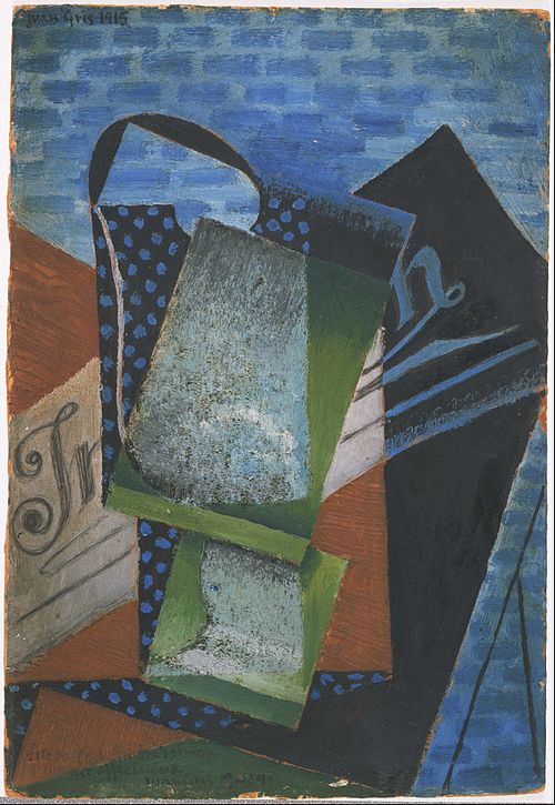 Abstraction, 1915, Juan Gris