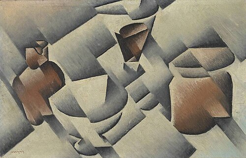 Bol et pot, 1912, Juan Gris