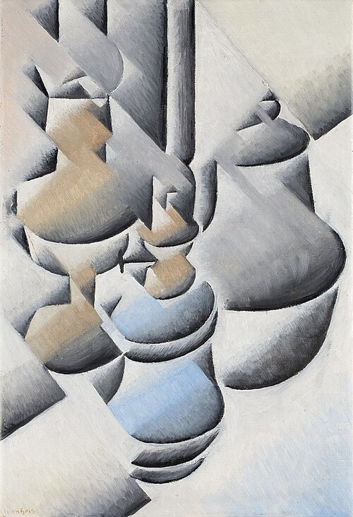 Nature morte à la lampe, 1912, Juan Gris