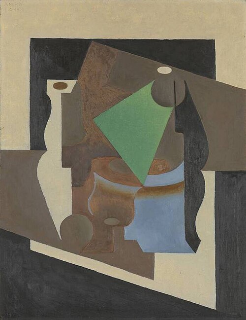 Still Life with Lamp, 1919, Juan Gris