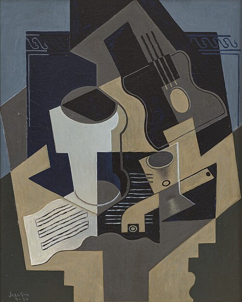 Nature morte, 1920, Juan Gris