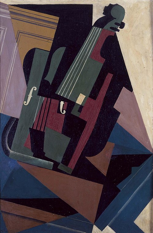 Le violon, 1916, Juan Gris