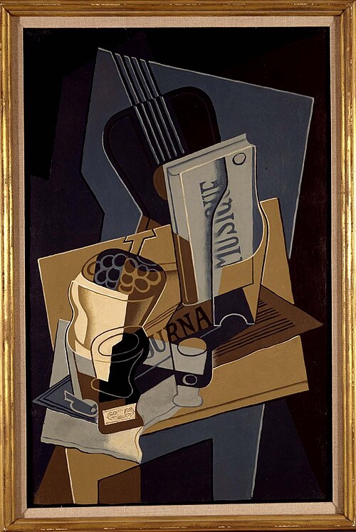 Le cahier de musique, 1922, Juan Gris