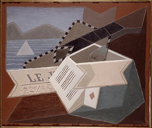 La guitare devant la mer, 1925, Juan Gris