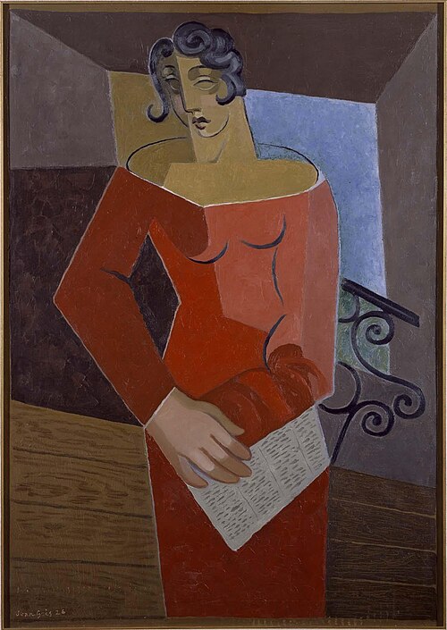 La chanteuse, 1926, Juan Gris