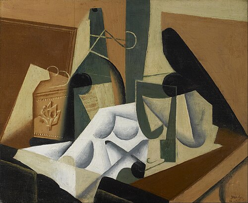 The White Tablecloth, 1916, Juan Gris