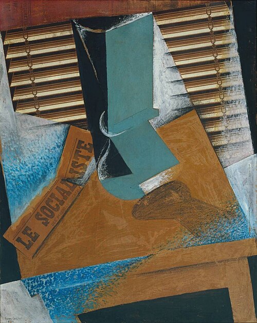 The Sunblind, 1914, Juan Gris