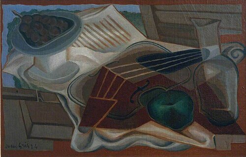 Violin and Fruit-Dish, 1924, Juan Gris