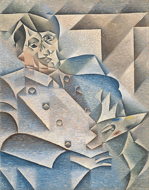 Portrait of Pablo Picasso, 1912, Juan Gris