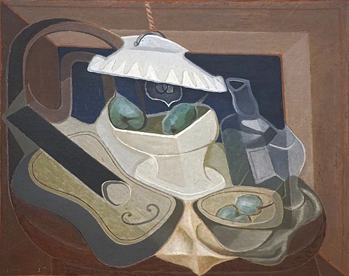 La Lampe électrique, 1925, Juan Gris