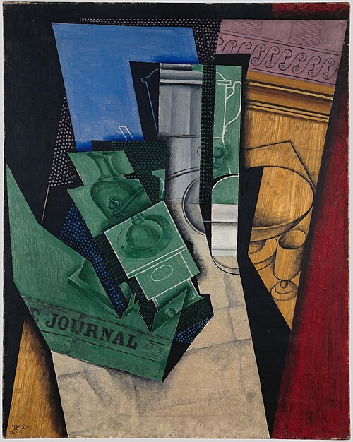 The Breakfast, 1915, Juan Gris
