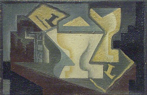 Abstract Composition, 1918, Juan Gris
