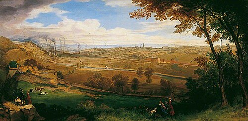 View of Bradford, 1849, William Cowen