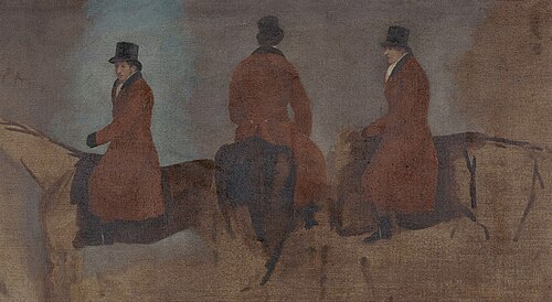 Studies of Riders in the Hunting Field, 1805, Benjamin Marshall