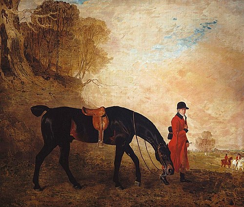 'Curricle' with a Huntsman, 1794, Benjamin Marshall